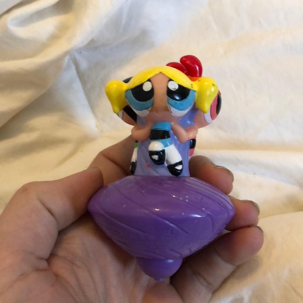 Powerpuff Girls Spinning Top 2002 Burger King toy